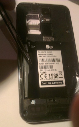 ZTE Blade G Bild2
